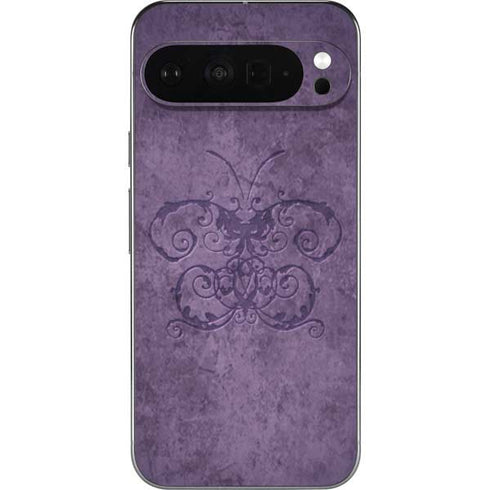 Purple Damask Butterfly by Brigid Ashwood Pixel 9 Pro XL Skin